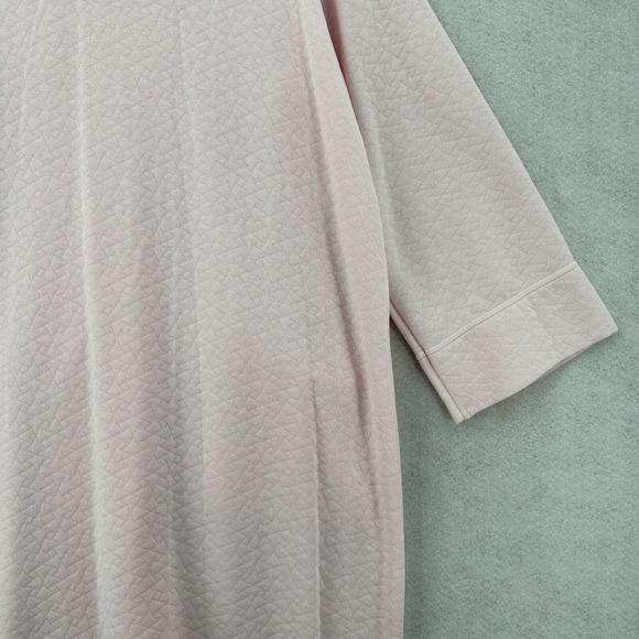 Miss Elaine Zip Robe XL Pink Floral Embroidered Dressing Gown Cottage‎ Fleece - Picture 6 of 10